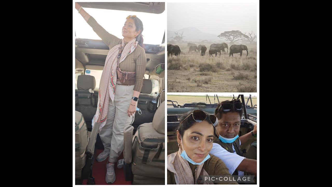 Africa Season 2 , Amboseli National Part , Game drive , July 2025 from Mumbai