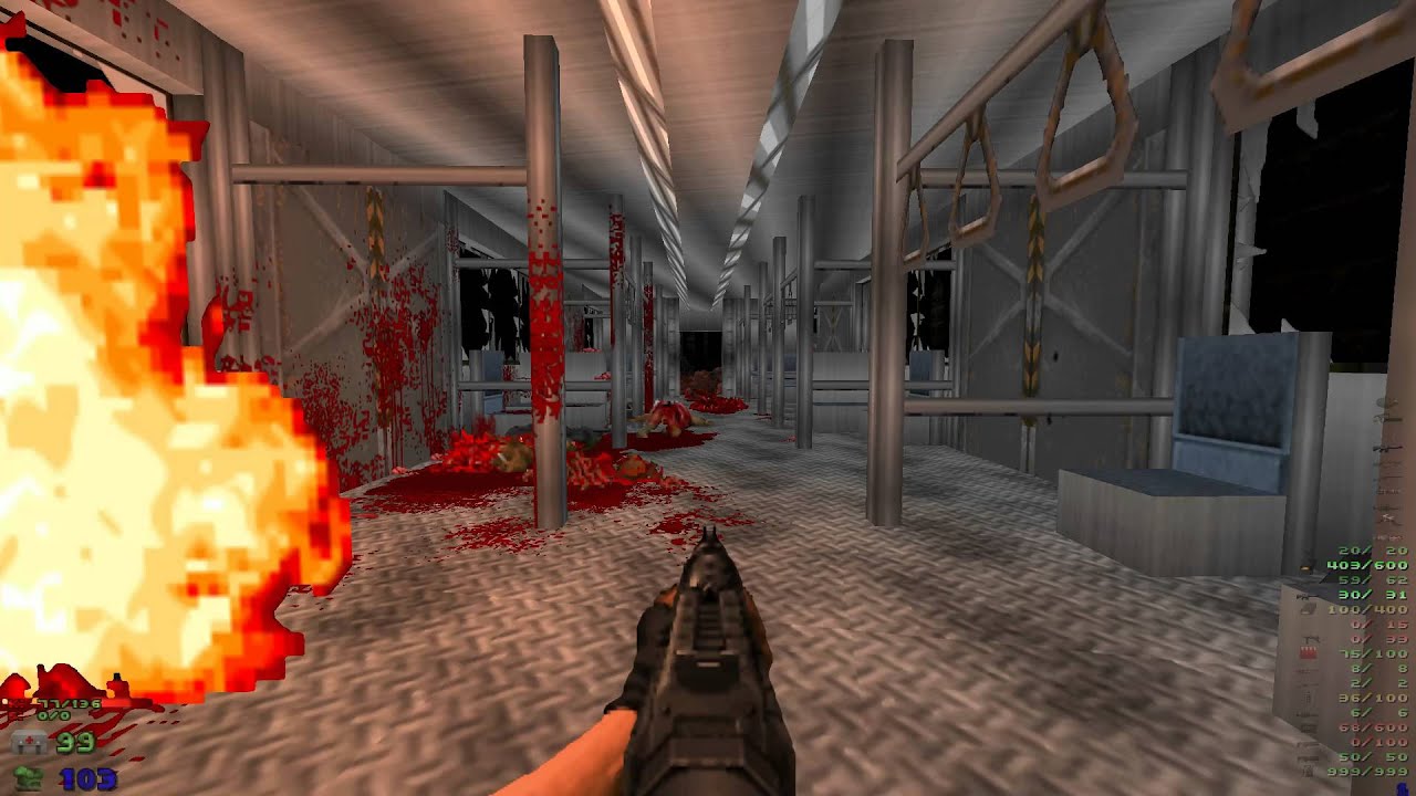 Brutal Doom v20b Hell on Earth Starter Pack - MAP17 Final Destination - 1080p 60fps