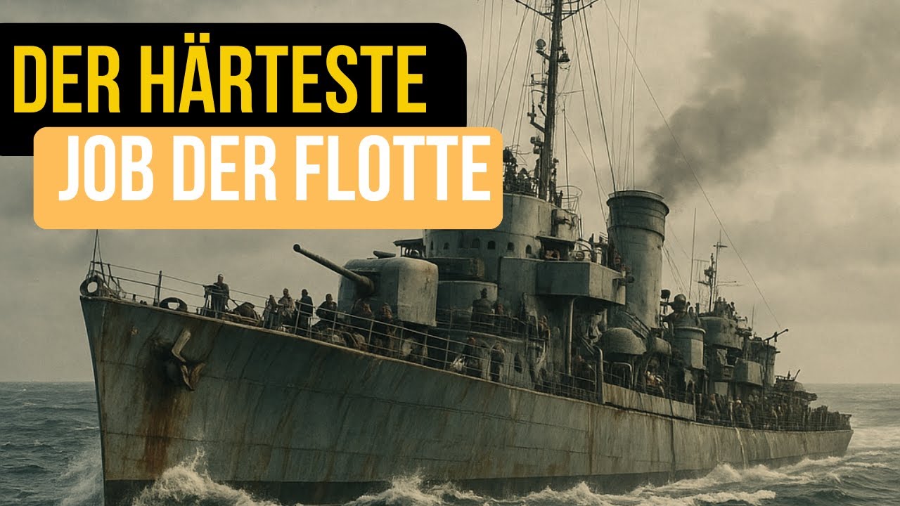 Leben auf einem Zerst&ouml;rer im Zweiten Weltkrieg &ndash; Der h&auml;rteste Alltag auf See