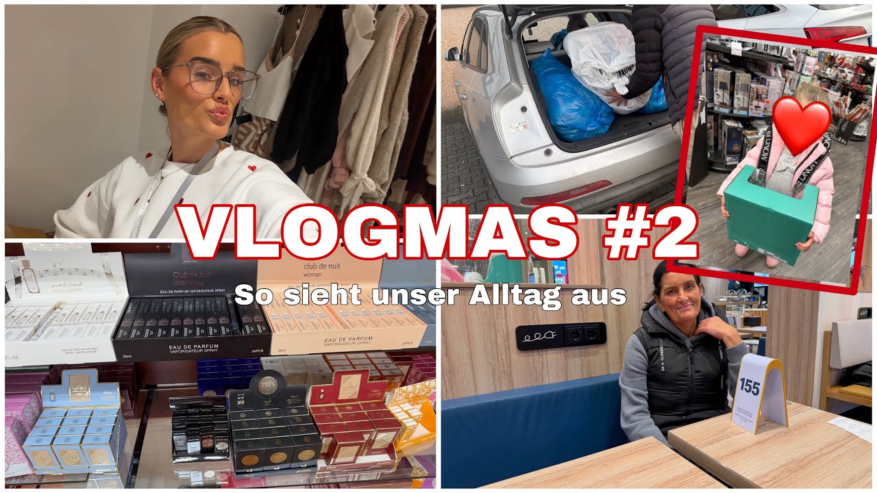 VLOGMAS #2 - So sieht unser Alltag aus ☃️🧑🏼‍🎄❤️