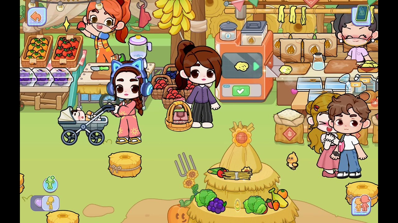 They go on a road trip ( game world: life story ) part two 💛😂🦒