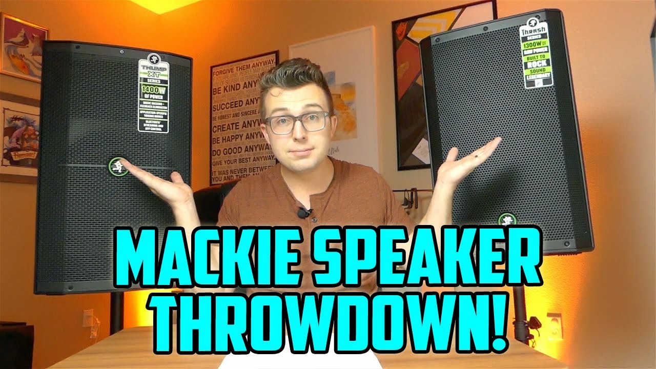 Mackie Thump vs Thrash | Entry-Level Speaker Comparison