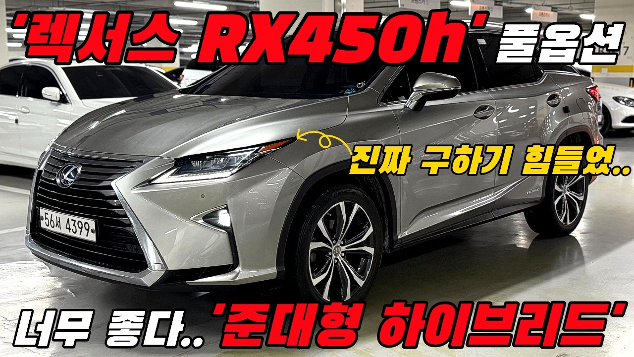 진짜 어렵게 모셨습니다. 렉서스의 준대형 SUV 하이브리드 RX450h 이그제큐티브 미쳤따! #렉서스 #RX450h #하이브리드