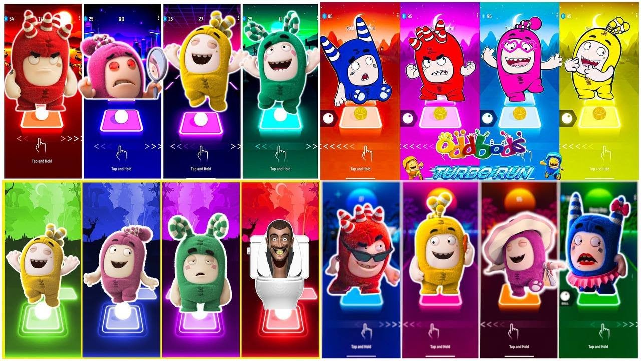 Oddbods Mega Mix Oddbods Fuse 🆚 Oddbods Pogo 🆚 Oddbods Bubbles 🆚 Oddbods Slick. 🎶 Who Is Best?