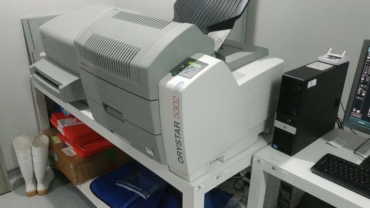 Cara Print rongten Computed Radiography CR Drystar 5302 Agfa   INDONESIA