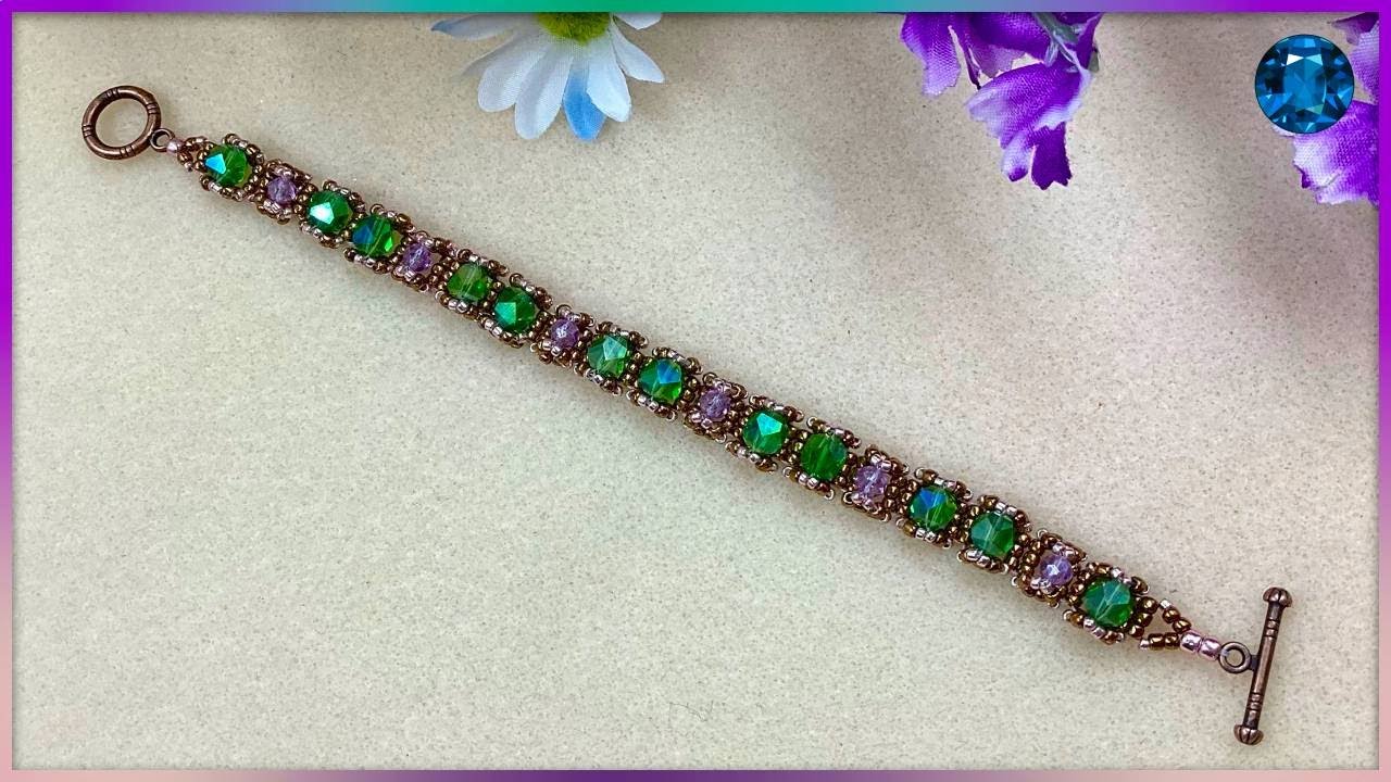 Enchanted Jewels Tennis Bracelet Tutorial
