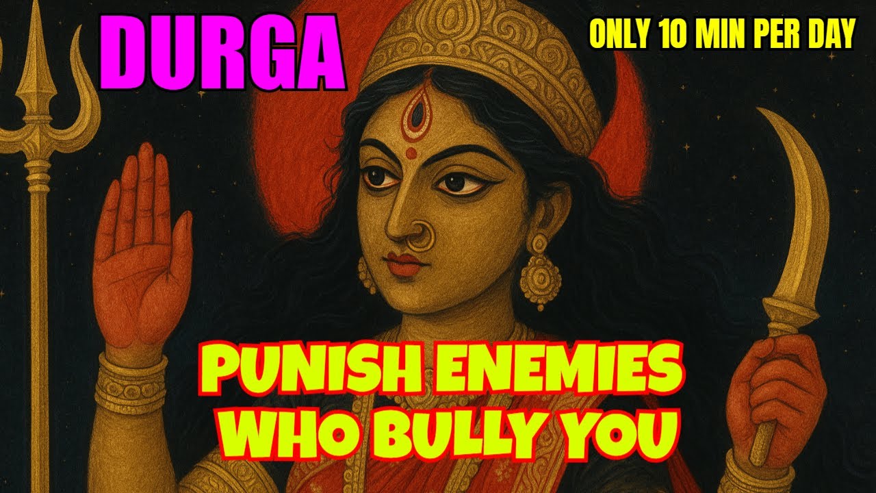PUNISH ENEMIES WHO BULLY YOU – Powerful DURGA Mantra to Defeat ENEMY Forces
