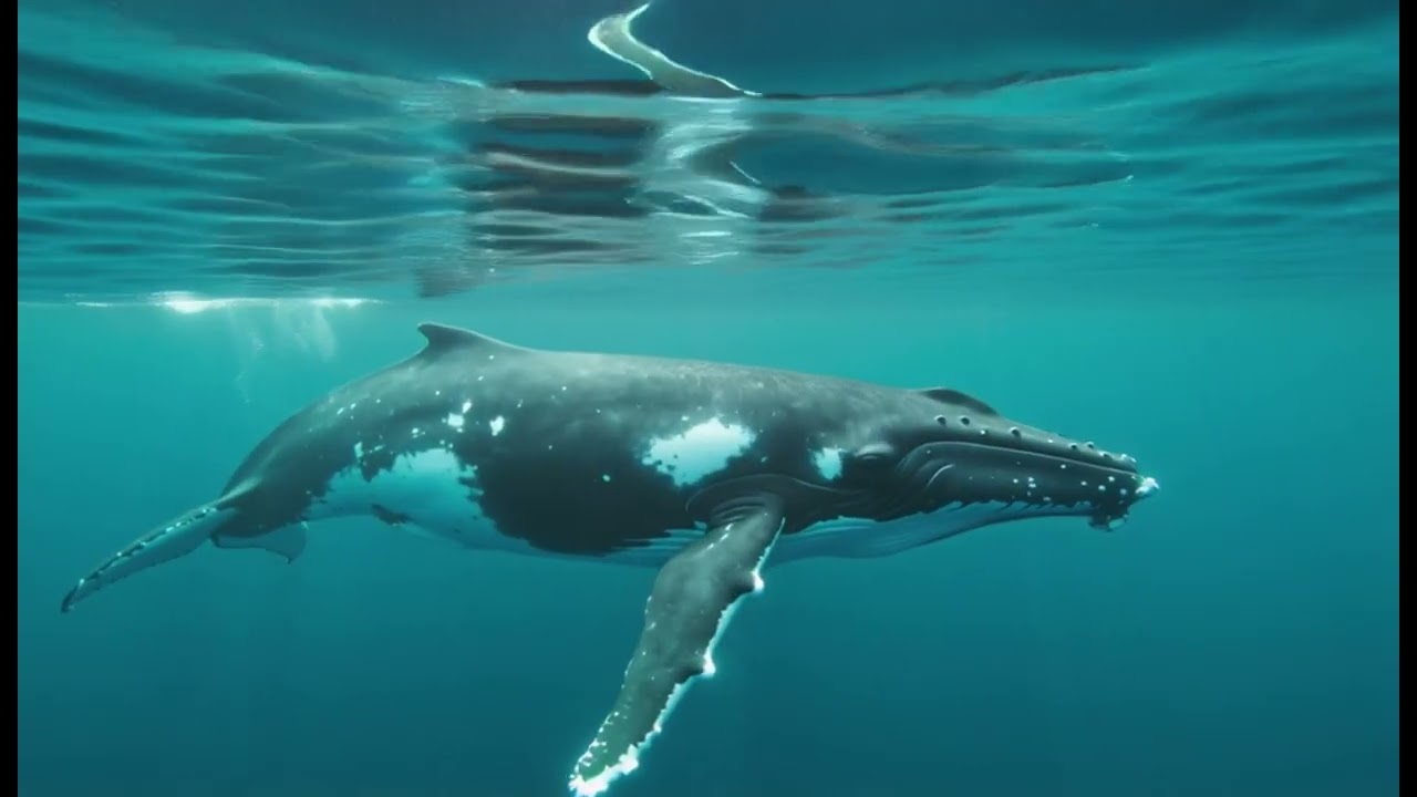 4 Hours Whale Sounds 🐋 | Deep Ocean Ambience for Sleep, Relax, Study & Meditation