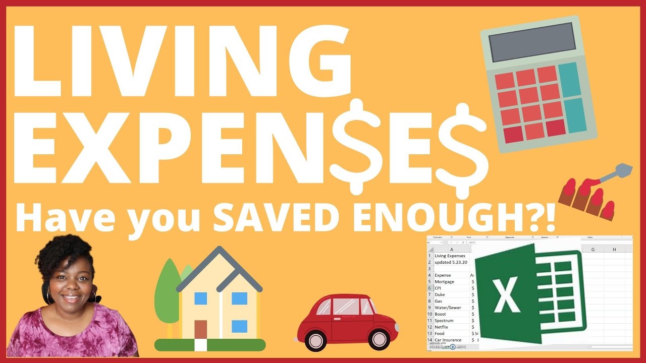 WHAT ARE LIVING EXPENSES | 3 to 6 Months Living Expenses | Emergency Fund | Debt Free Journey | Debt