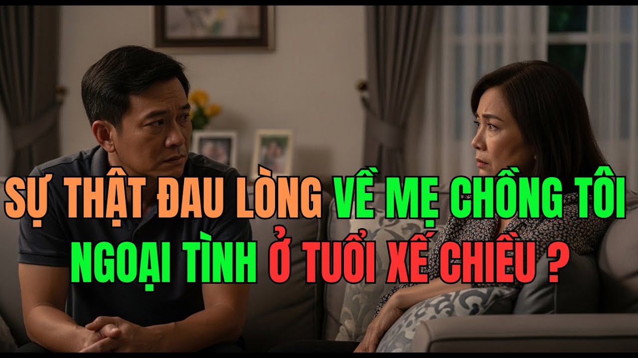 Ngoại tình ở tuổi xế chiều, sự thật đau lòng về mẹ chồng tôi | Drama gia đình