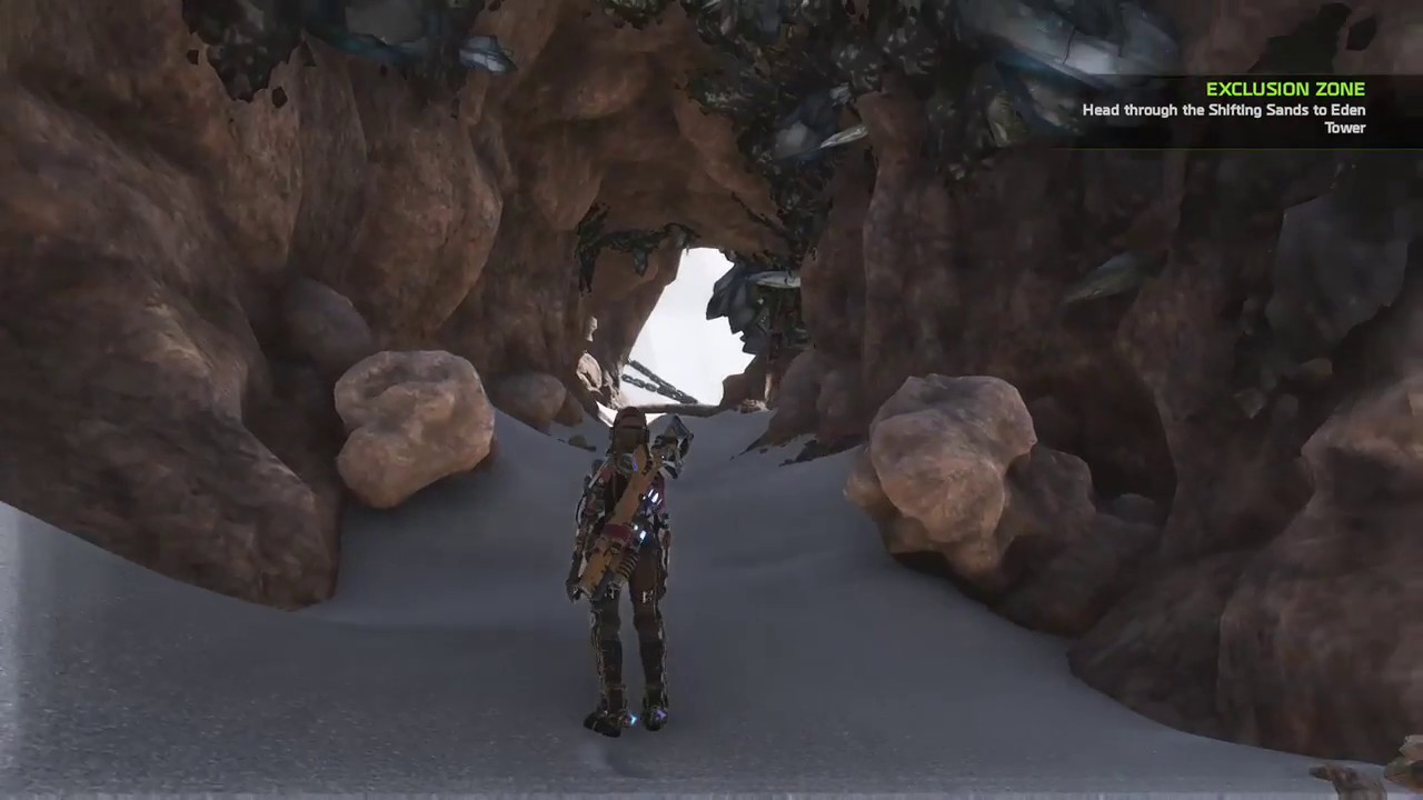 ReCore - How to reach the hidden area in Lonely Basin (NO COREBOTS REQUIRED) [Xbox One/PC]