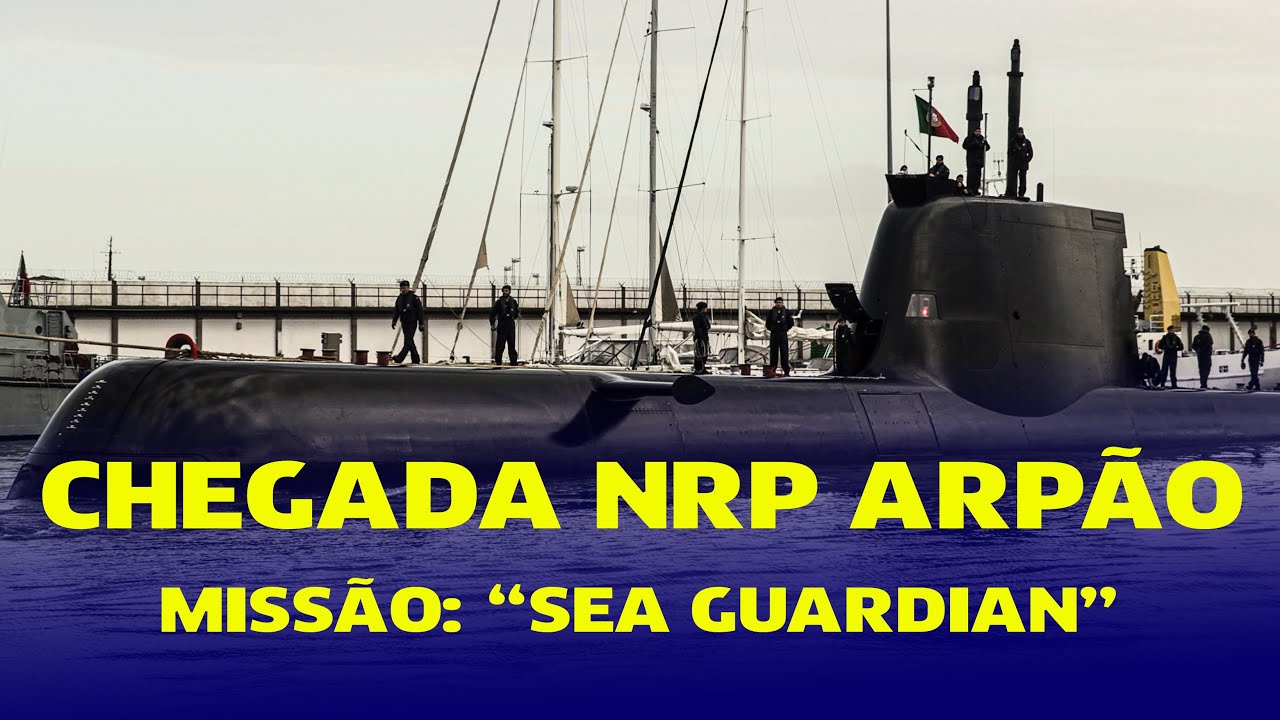 Chegada NRP ARPÃO: Missão 