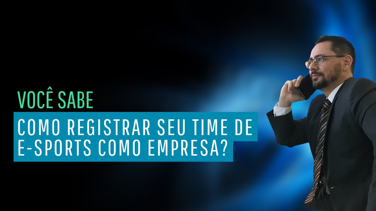 COMO REGISTRAR MEU TIME DE ESPORTS