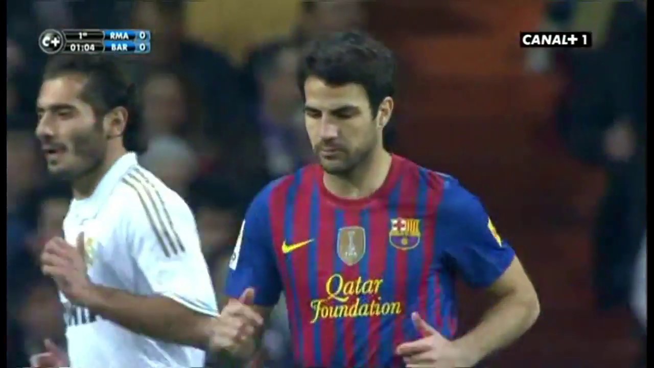 Cesc Fàbregas vs Real Madrid Copa Del Rey (Away) 11-12 HD