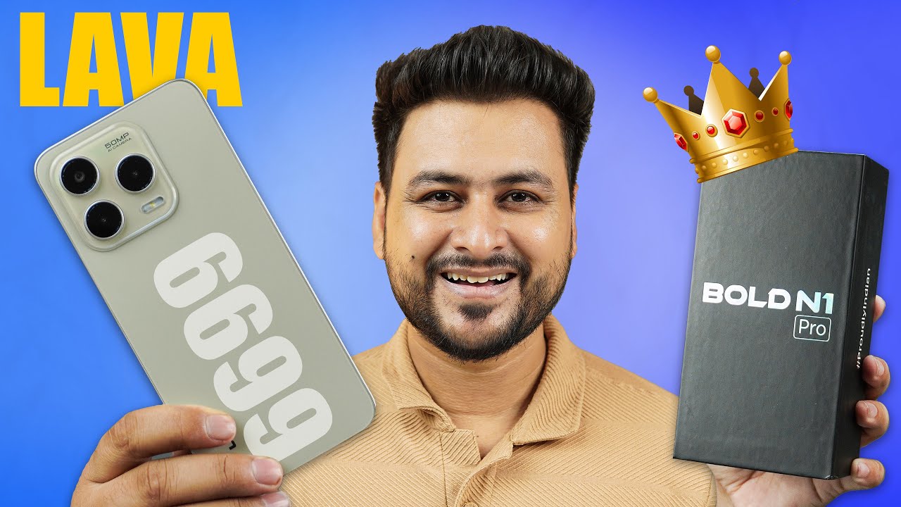 Lava BOLD N1 Pro Launched at ₹6,699 🔥50MP Camera, 120Hz Display, Android 14 | Review & Unboxing 🔥