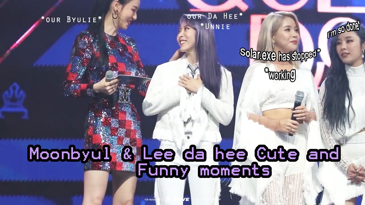 Moonbyul & Lee Da Hee Cute and Funny Moments (Eng Sub) I Ultimate Girl Crush X Badass Queen