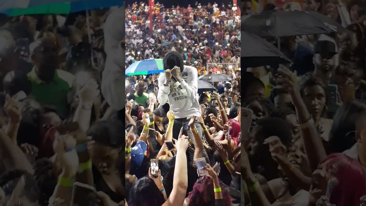 Alkaline, Mavado and Jahmiel performance at EliteMusicfestival