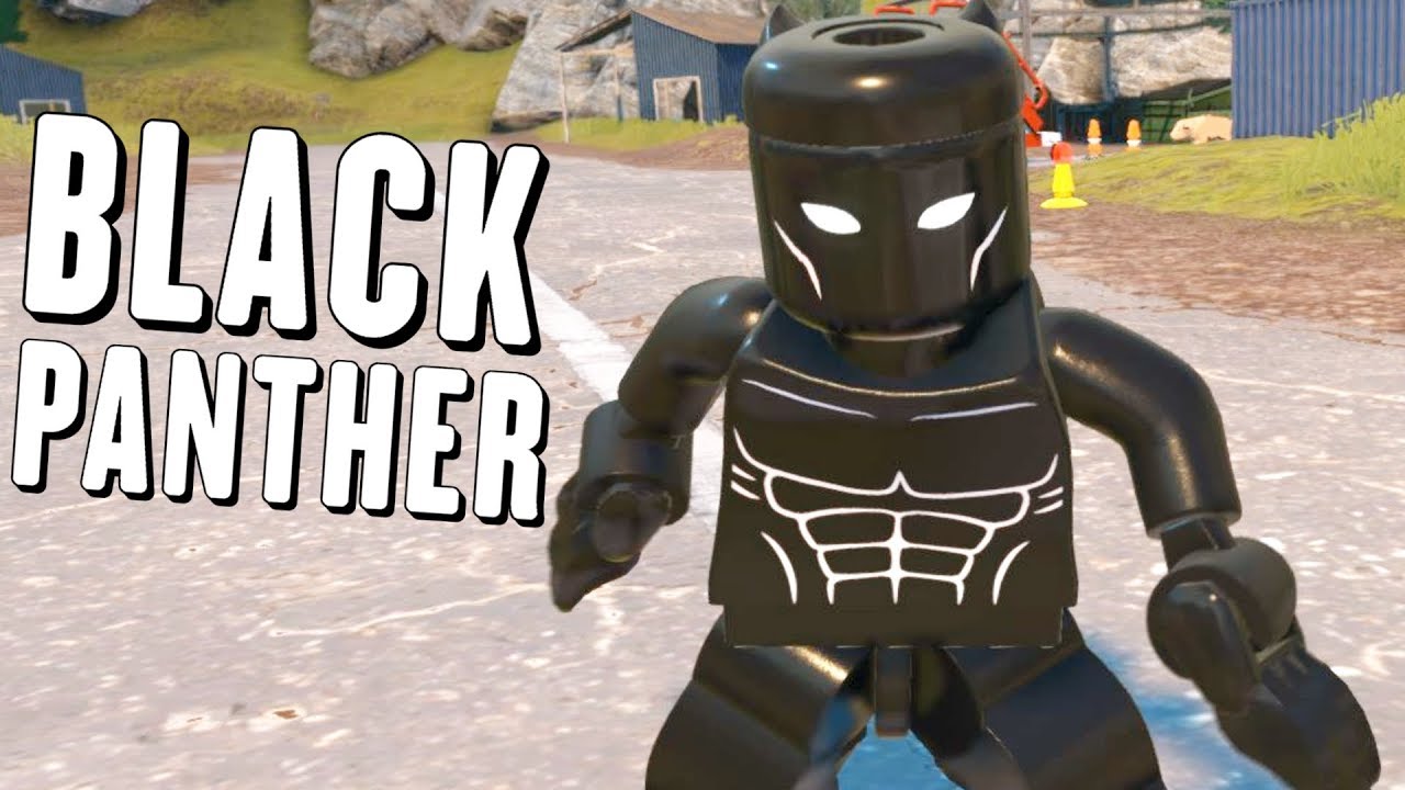 LEGO DC Super Villains - How To Make Black Panther Custom Character