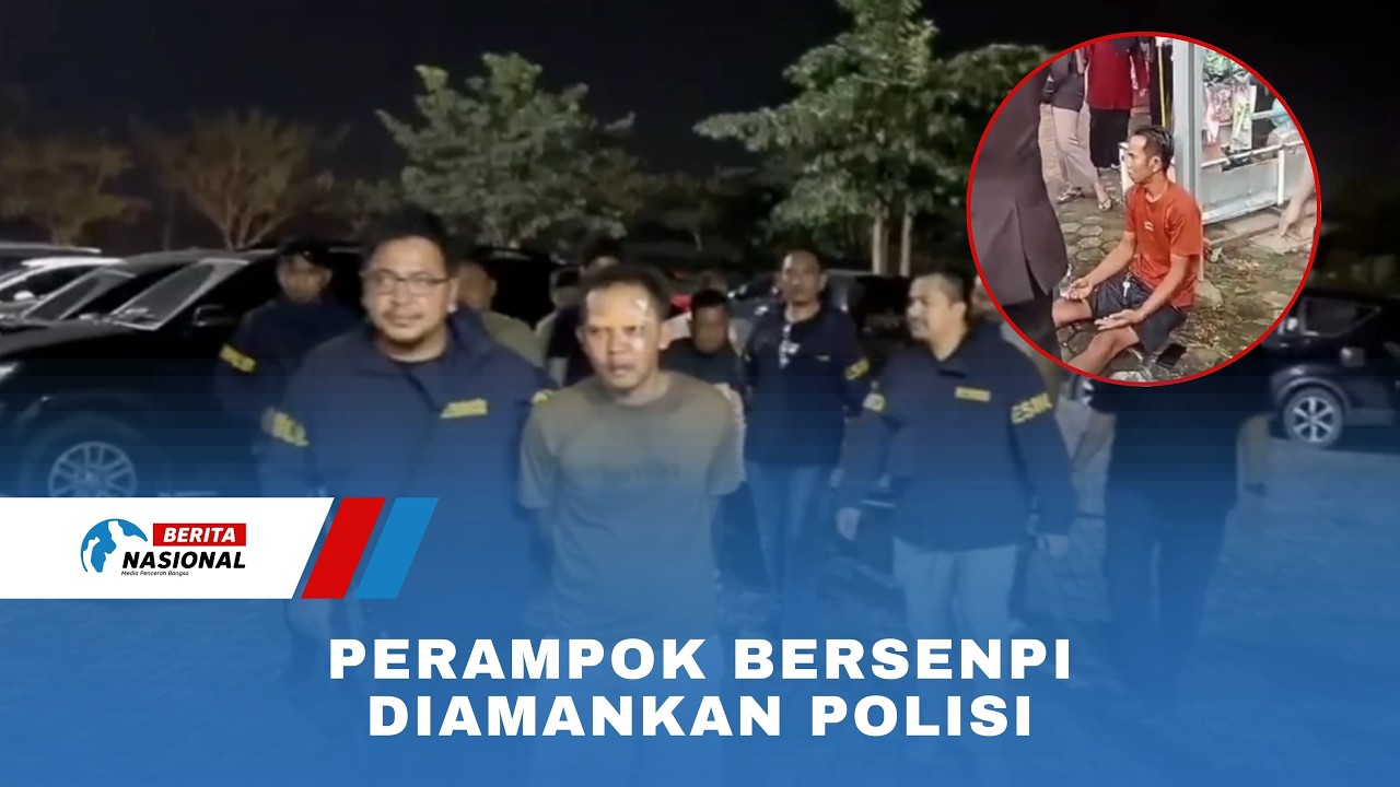 Perampok Bersenpi Diamankan Polisi