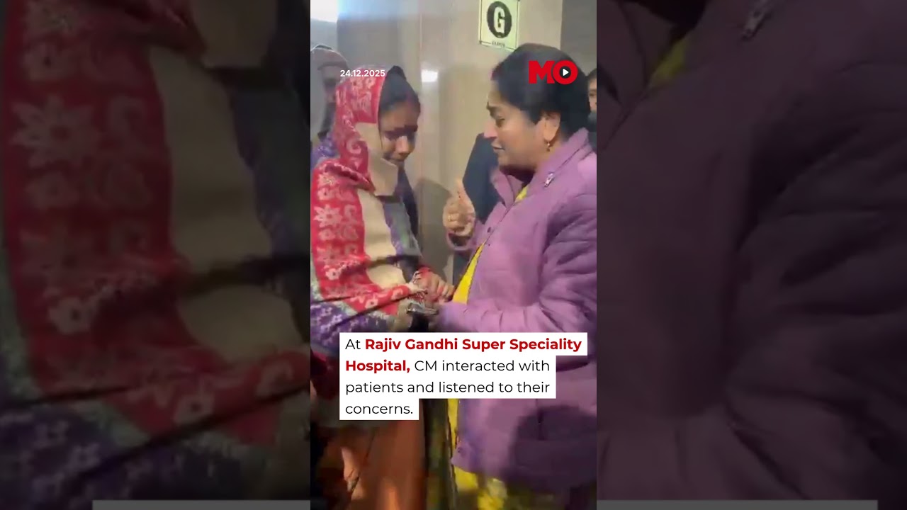 When Delhi CM Rekha Gupta Made a Surprise Hospital Visit| Mo of Everything