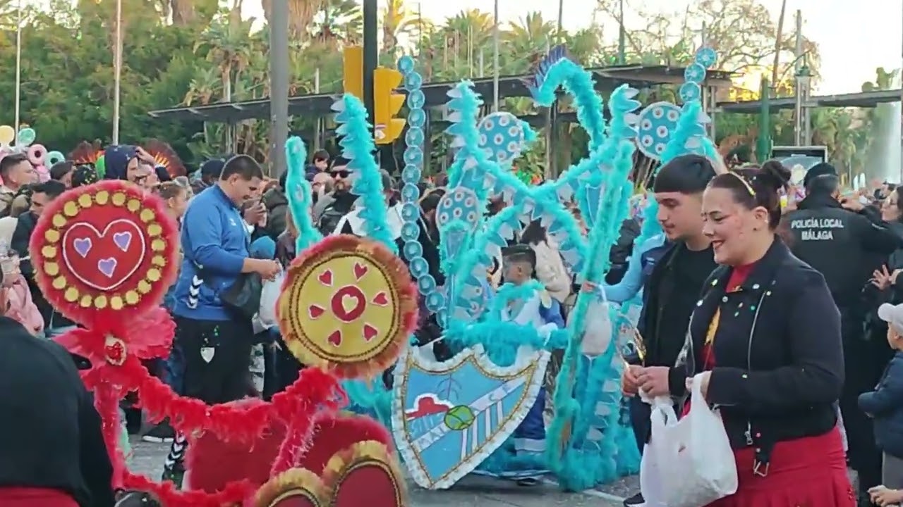 Cabalgata del Carnaval de Malaga 2026