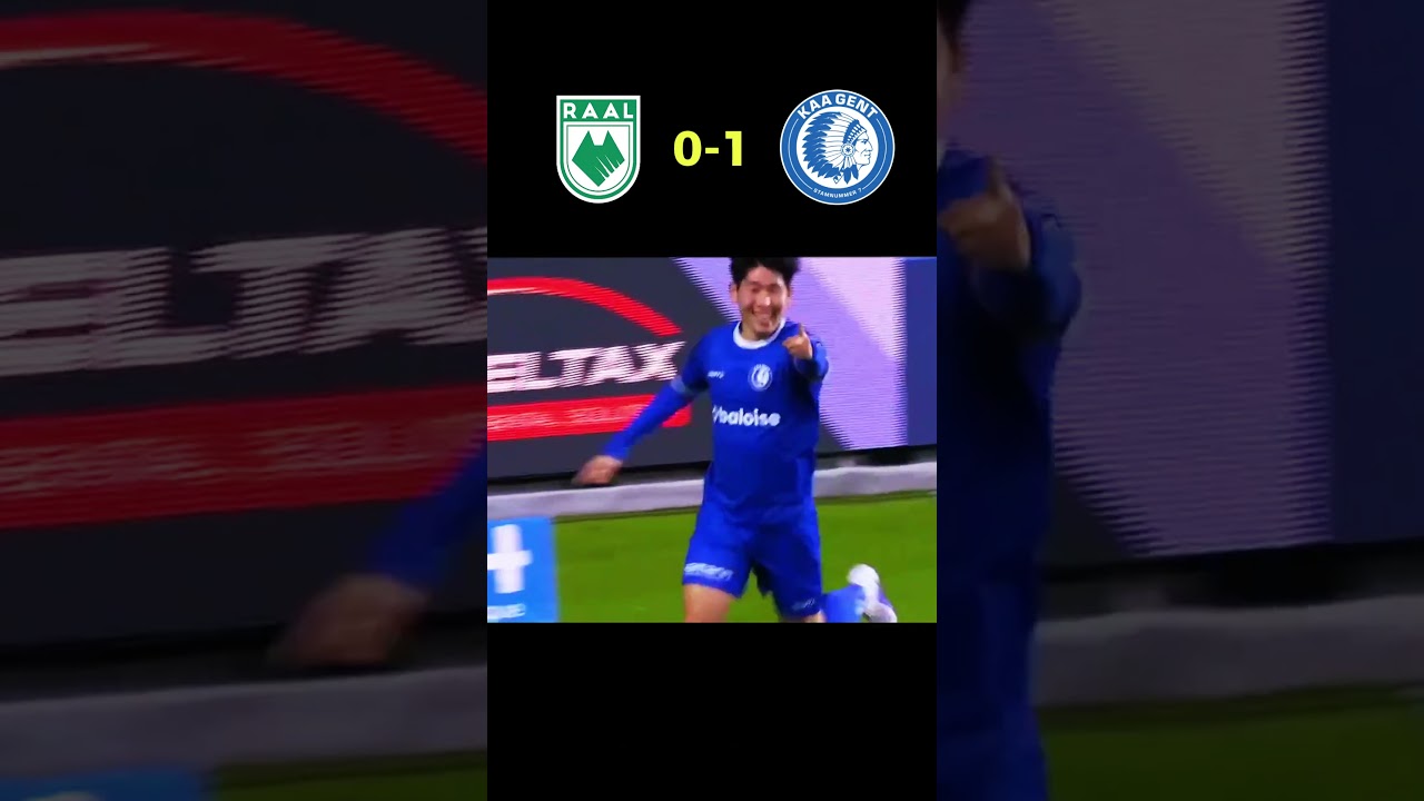 La Louvi&egrave;re vs Gent | Match Highlights #football #viral #fyp