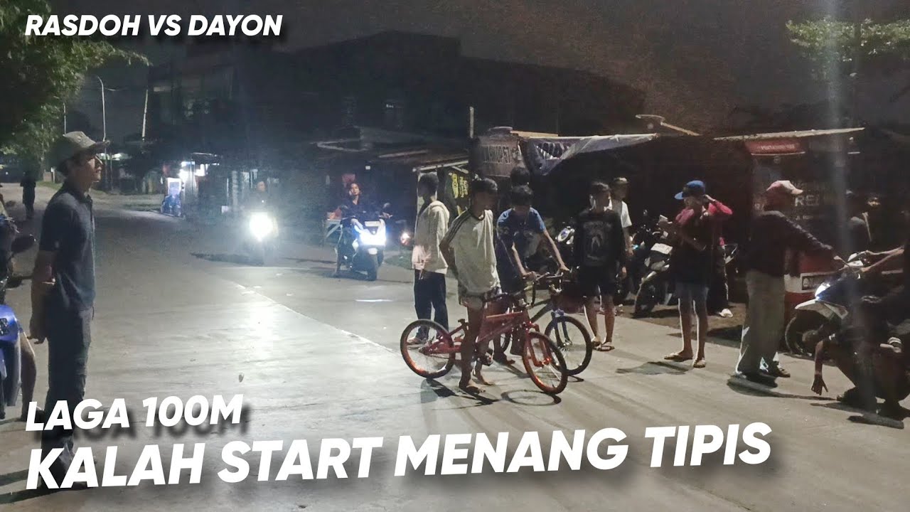 DUEL SENGIT JOKI BMX LIARAN‼️Rasdo vs Dayon | Balap sepeda onthel Sidoarjo