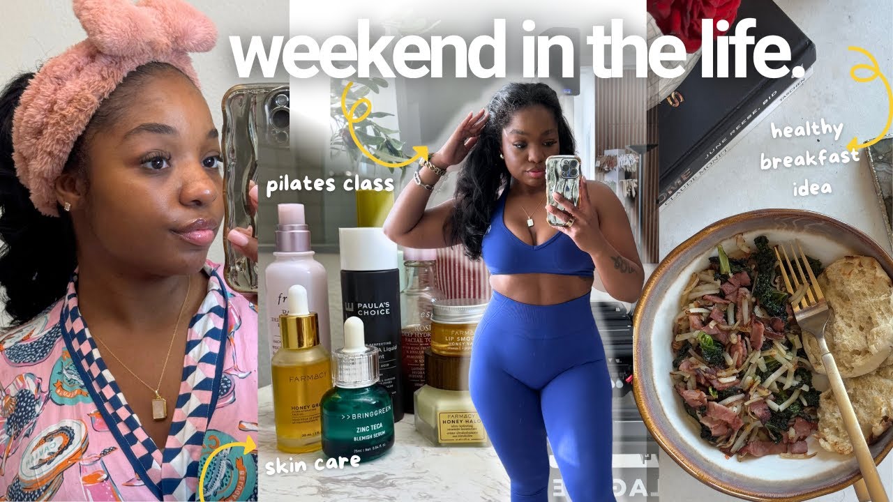 a realistic weekend reset vlog of a 35 year old woman getting her life together 💕