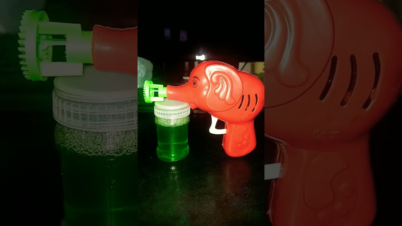 mini bubble gun big bubble #shorts