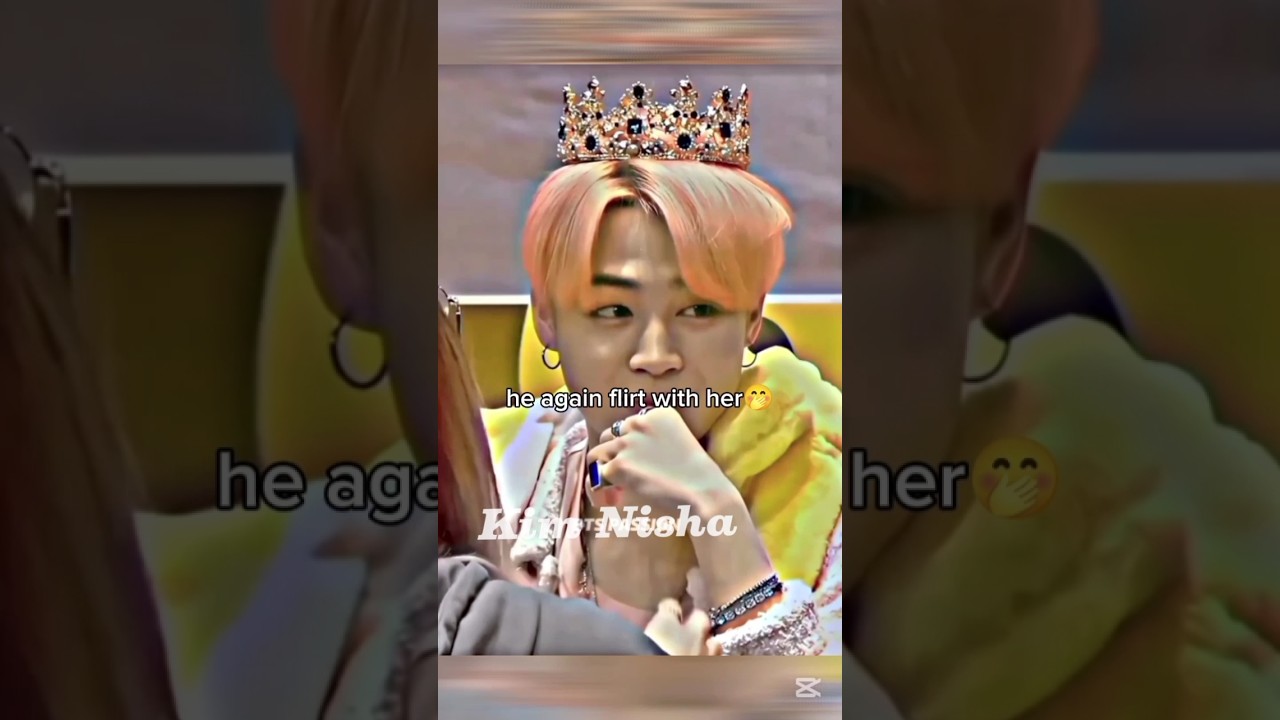 Jimin flirt with Muslim army girl ☺️#shorts #jimin #army #bts