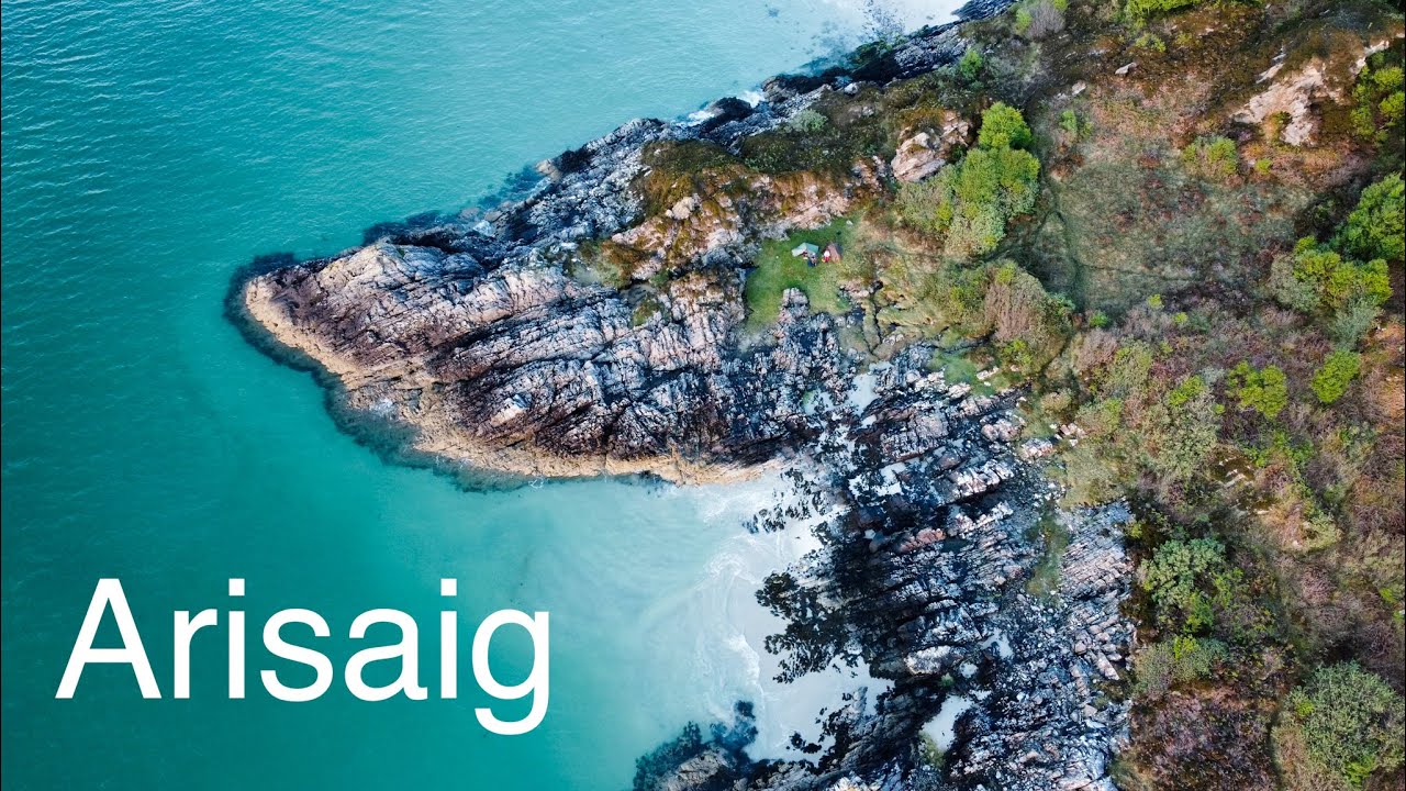 Camping at Arisaig - A Journey to Rùm