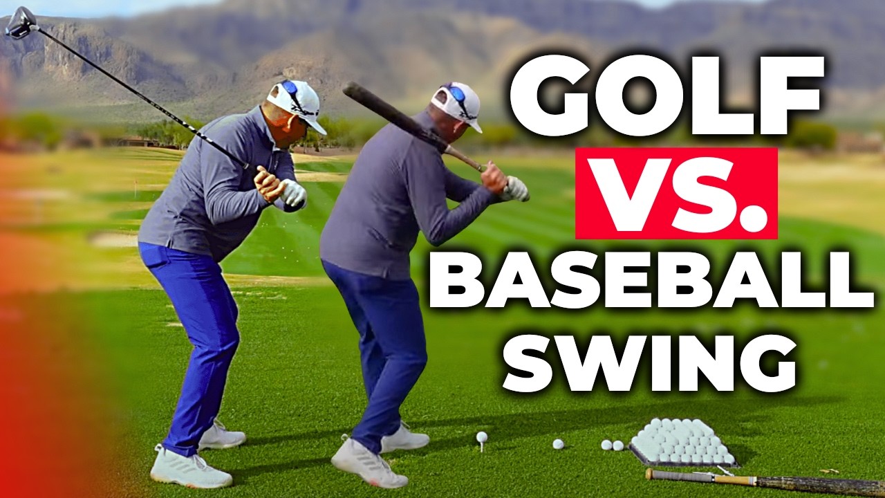 Use Your BASEBALL Swing To Play Great GOLF (Similarities And Differences) | ATHLETICS Series