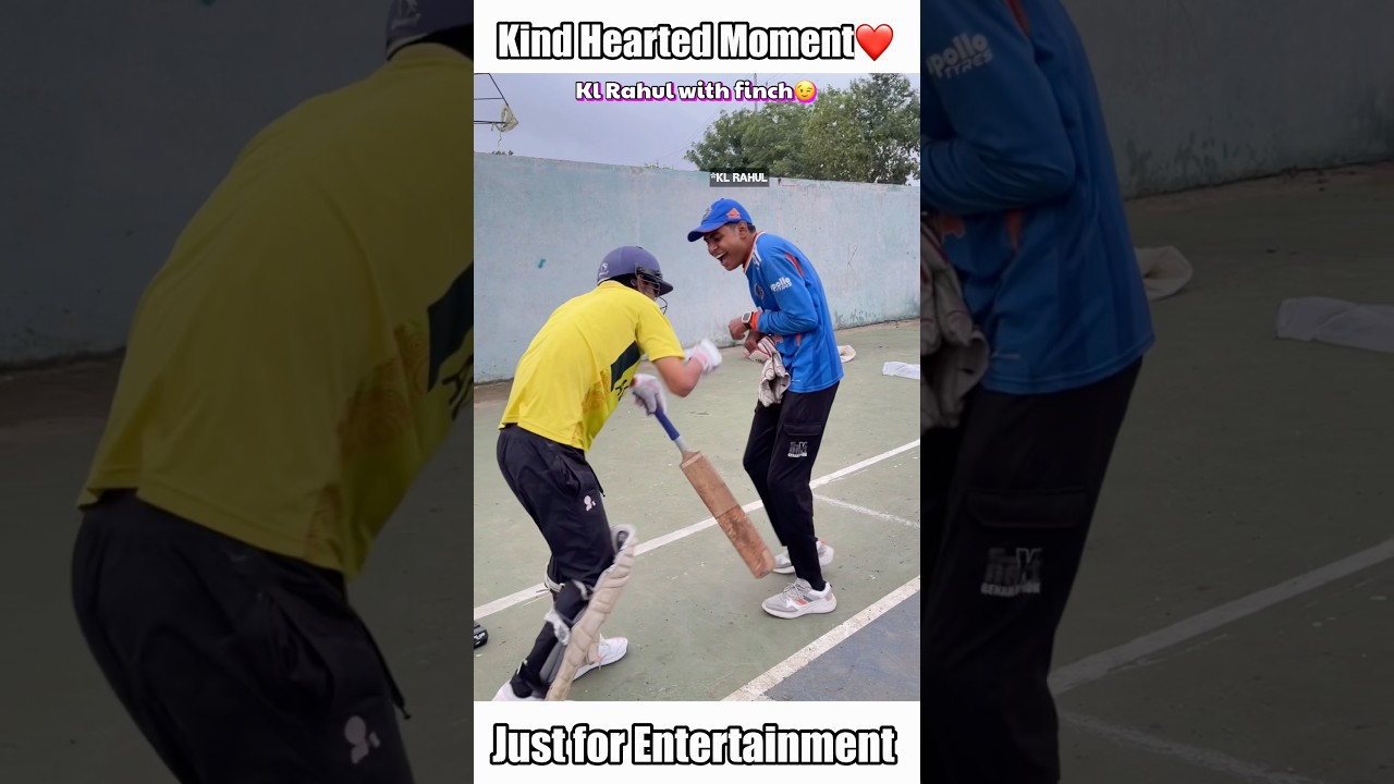 Kind Hearted Moment❤️ Kl Rahul & Williamson