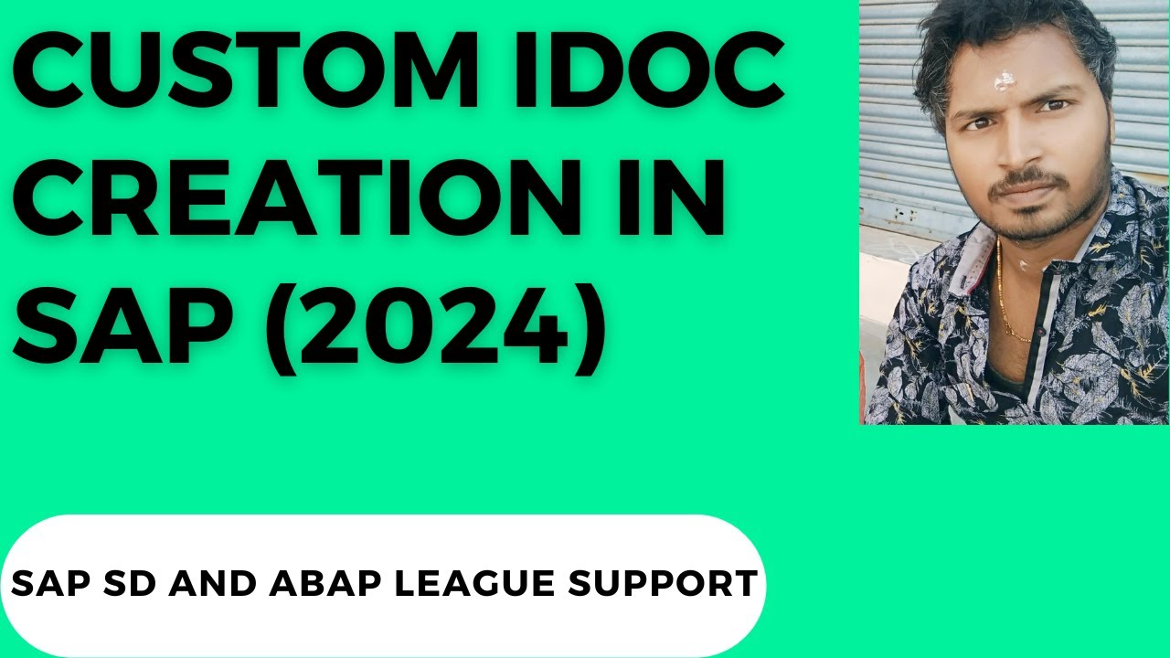 Создание пользовательского IDOC в SAP (2024)