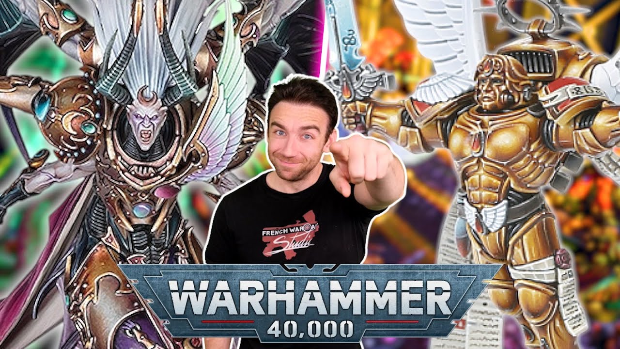 Warhammer 40.000 - NOUVEAUX Emperor's Children VS Blood Angels