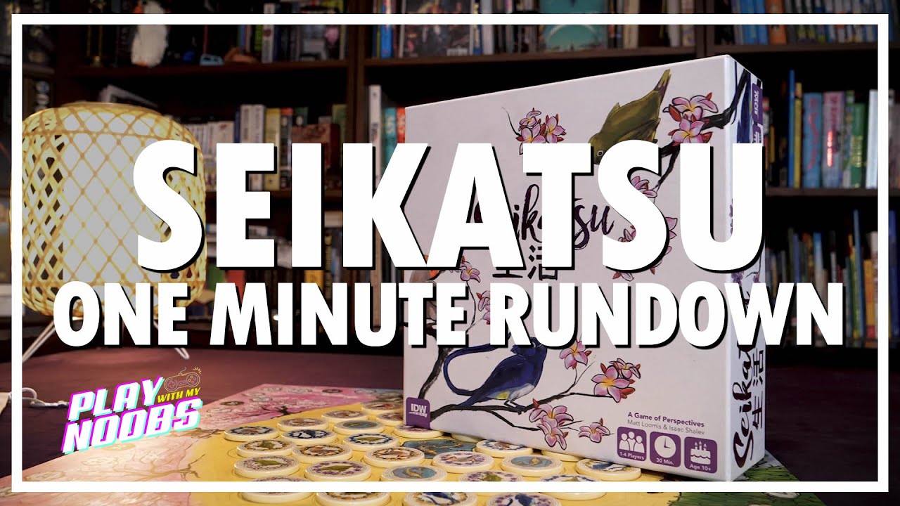 Seikatsu - ONE MINUTE BOARD GAME RUNDOWN