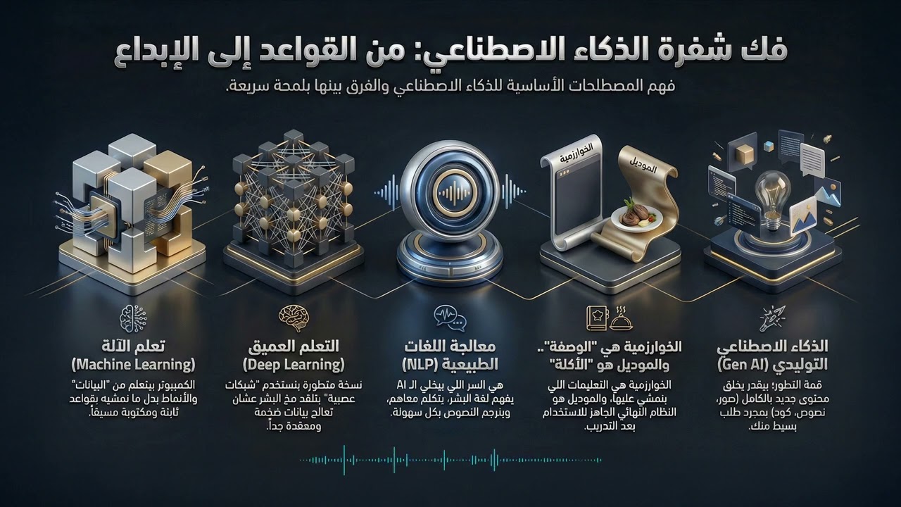 فك شفرة الذكاء الاصطناعي: المفاهيم ببساطة!