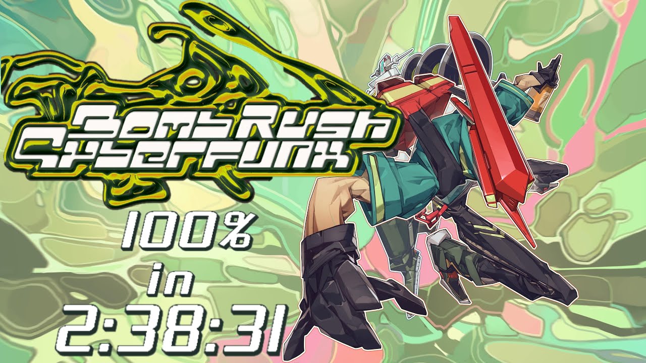 Bomb Rush Cyberfunk 100% in 2:38:31 WORLD RECORD