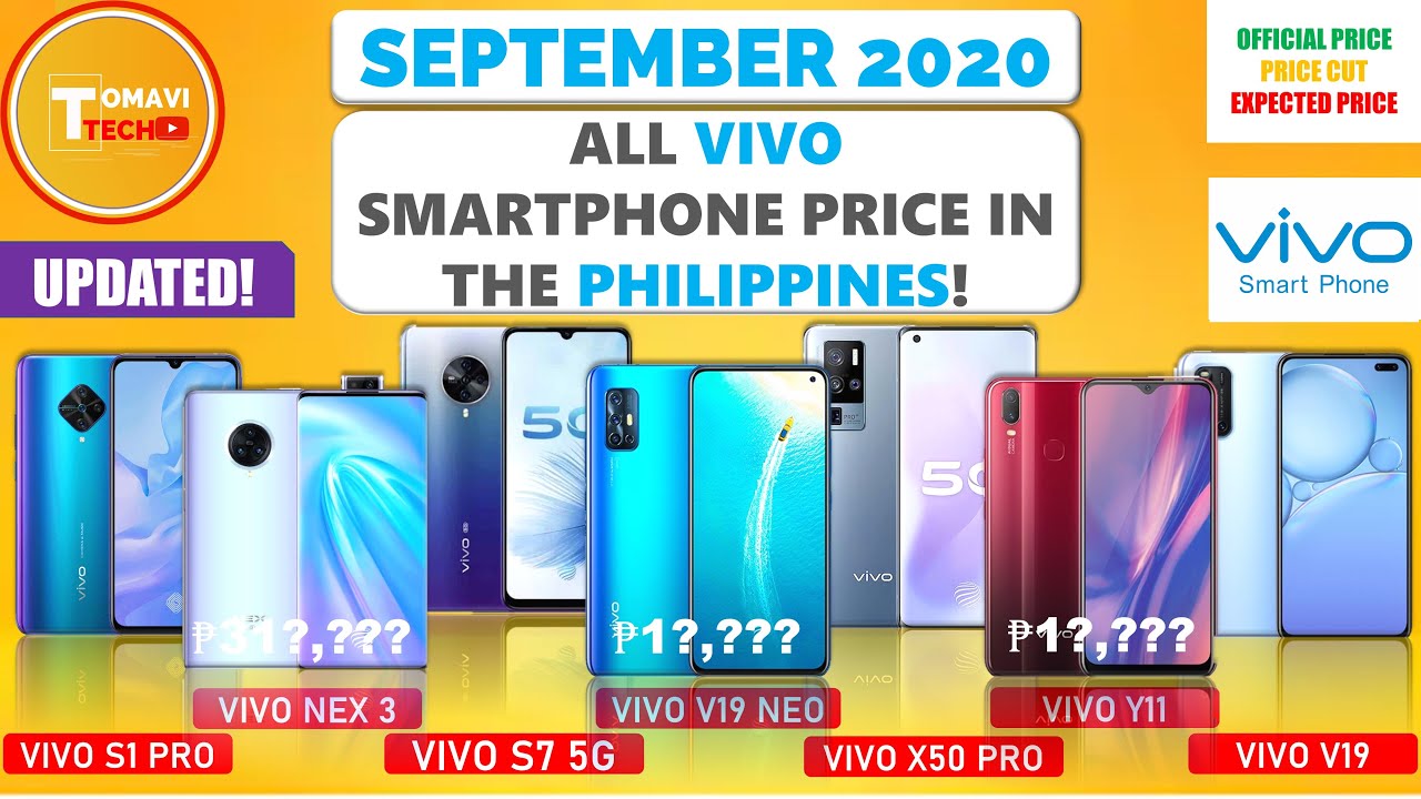Vivo SmartPhones Pricelist in Philippines | September 2020 | All Updated! With Narration!