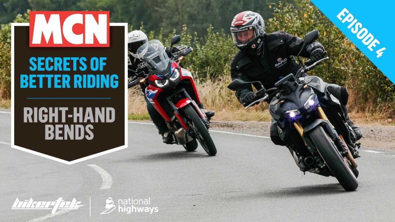 Master right-hand bends on UK roads and cut your risk of a crash | MCN and Bikertek