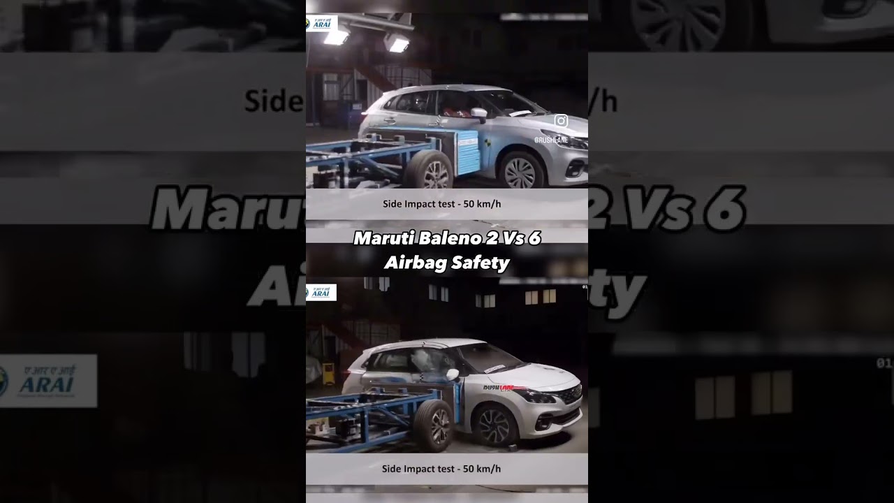 Maruti Baleno crash tested by Bharat NCAP