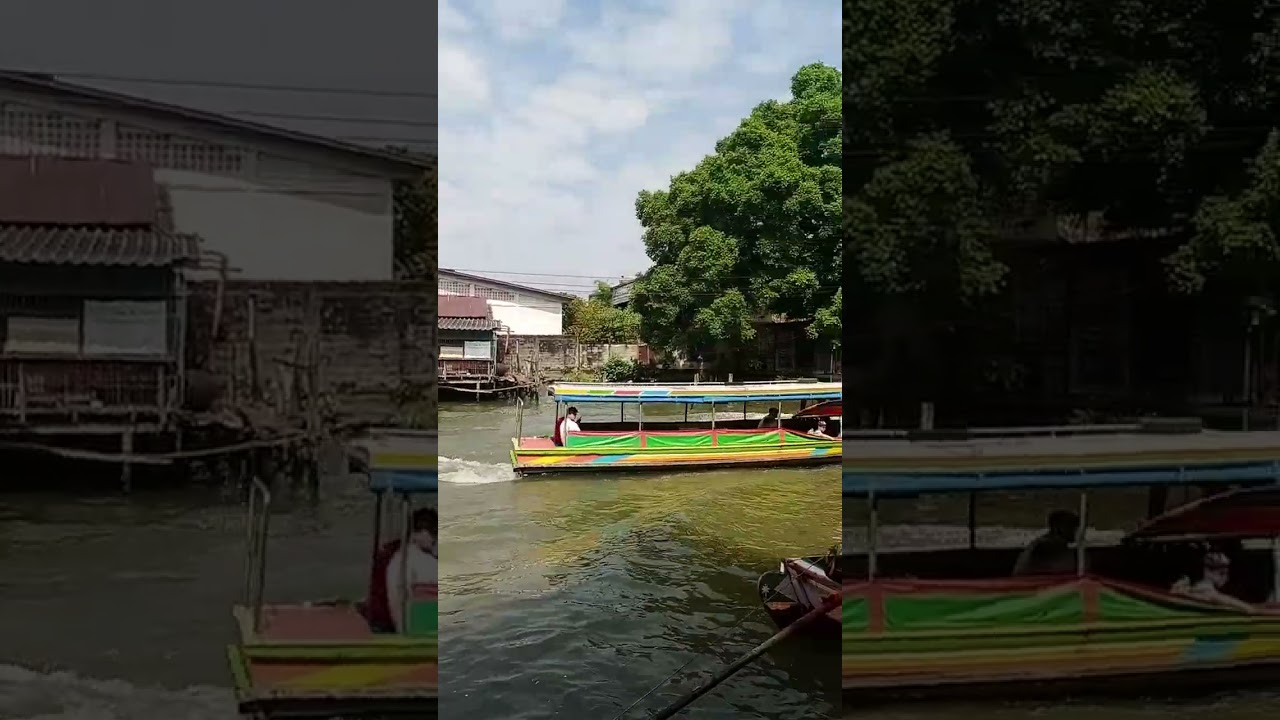 Unstopable long tail boat 