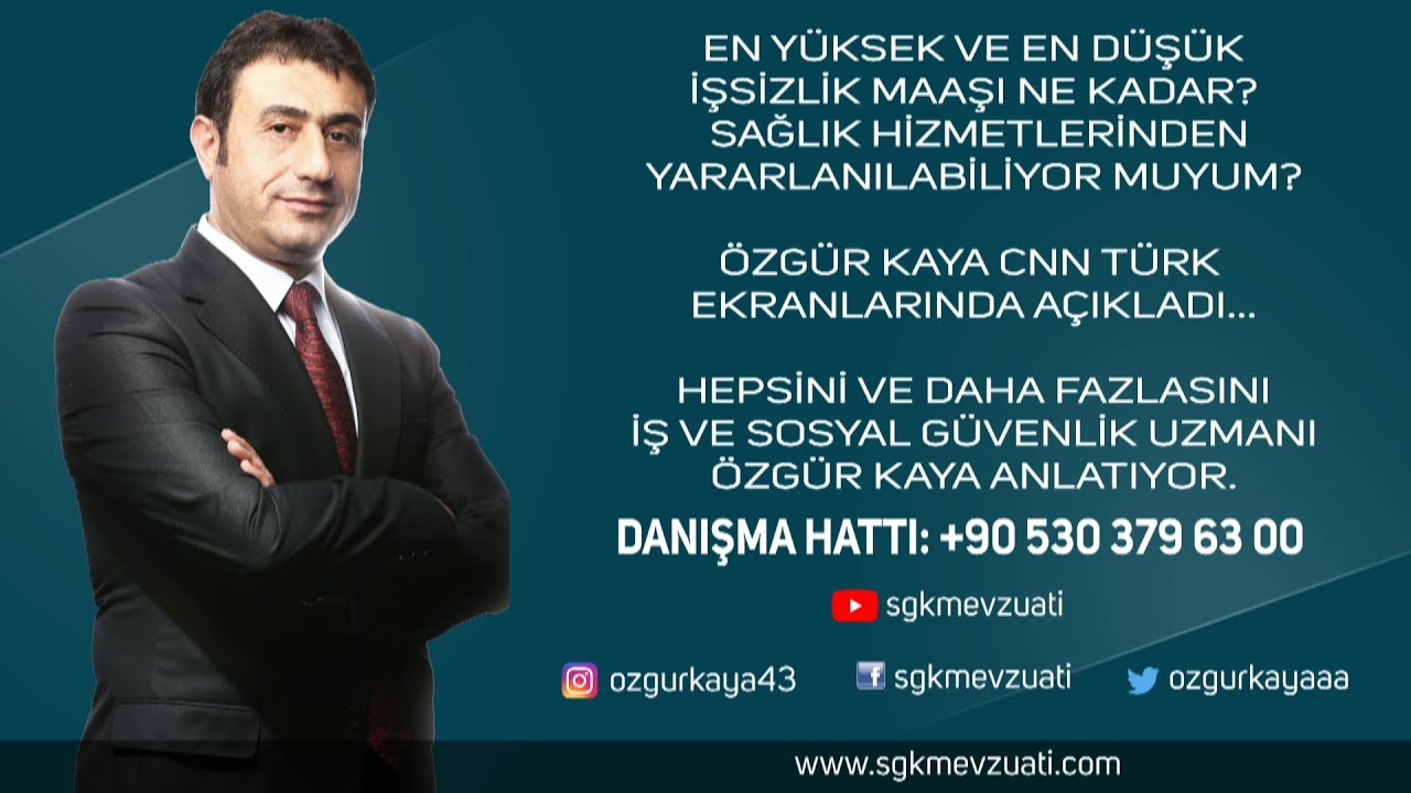 EN D&Uuml;Ş&Uuml;K-Y&Uuml;KSEK İŞSİZLİK MAAŞI VE SAĞLIK HİZMETLERİ