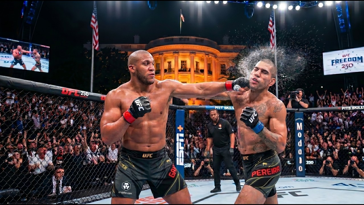 Alex Pereira vs Ciryl Gane &ndash; Full Fight Highlights | UFC FREEDOM 250