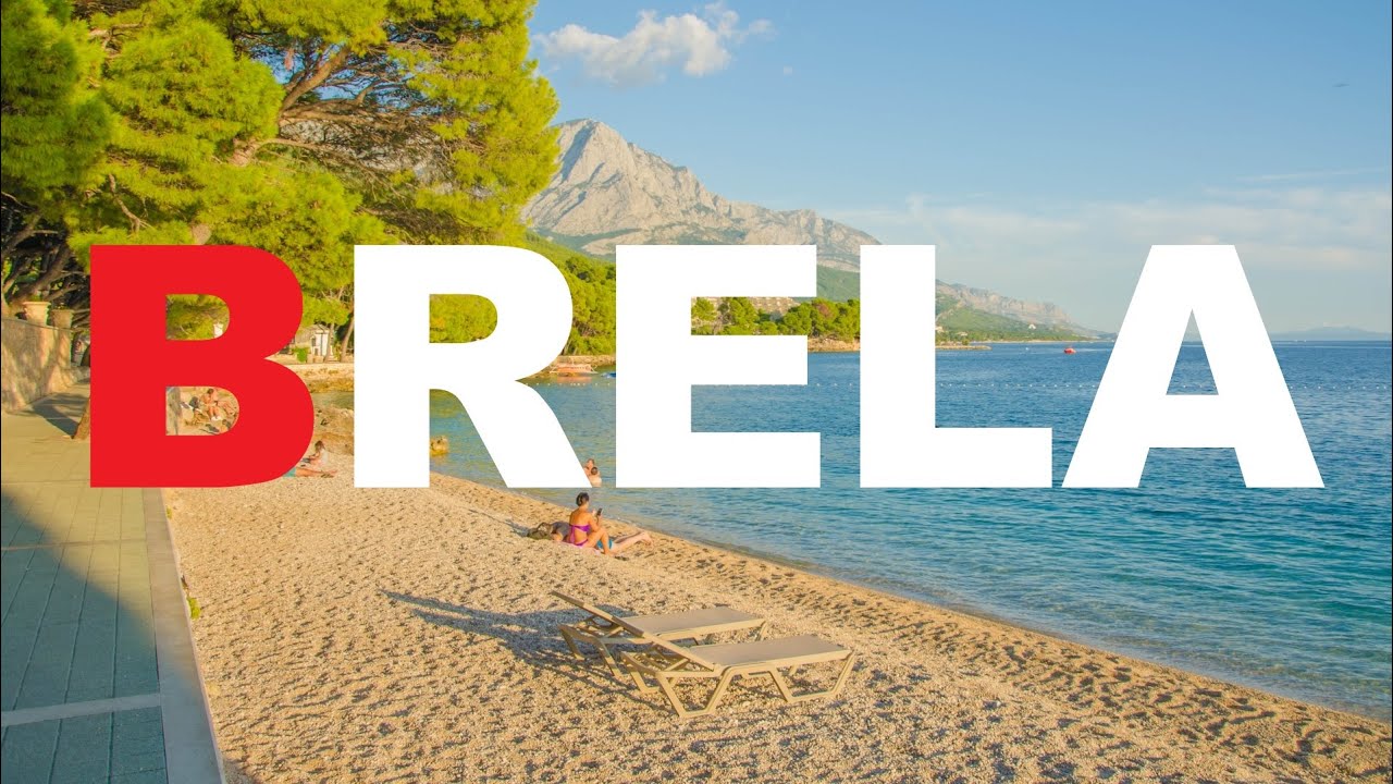 Brela na Riwierze Makarskiej - atrakcje, kamień w Breli, najlepsza plaża w Europie, czyli Punta Rata