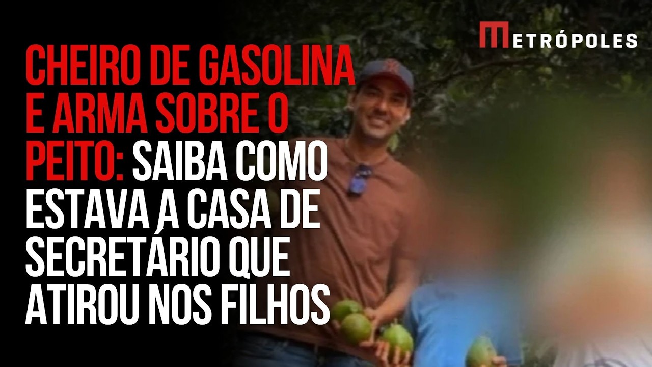 Saiba o que a per&iacute;cia encontrou na casa de secret&aacute;rio que atirou nos filhos