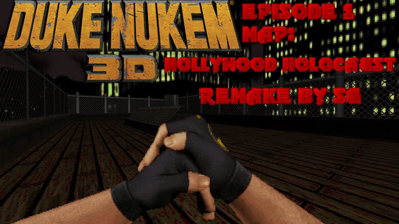 Duke Nukem 3D mod for Doom - L.A. Meltdown map: Holliwood Holocaust / Remake by Serious Guy