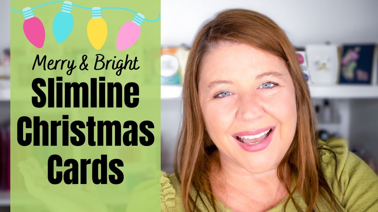 Slimline Cards for the Holidays - NEW My Favorite Things Merry & Bright Kit