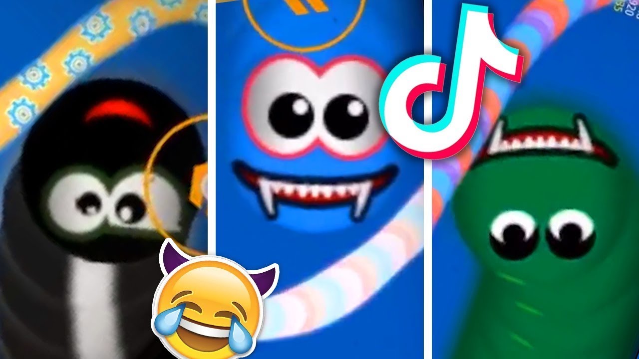 TikTok WormsZone io Compilation Video ( Best Tik Tok Worms Zone io Gameplay Compilation ) #71 🐍