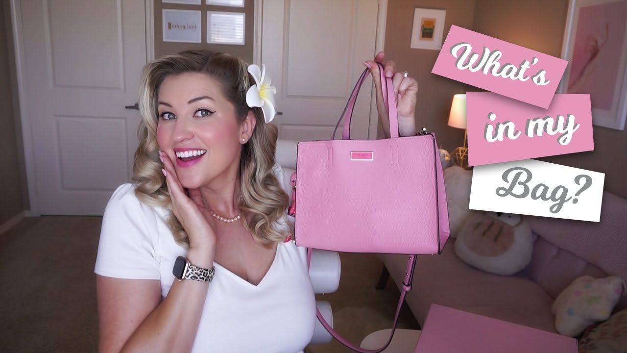 WHAT'S IN MY BAG | PINK KATE SPADE